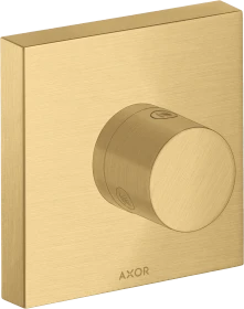 Hansgrohe AXOR ShowerSolutions Ab- und Umstellventil Trio/ Quattro 120/120 Unterputz brushed gold optic