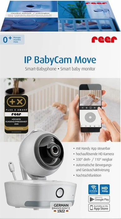 reer IP BabyCam Move Smart Baby-Kamera via WiFi (80310)