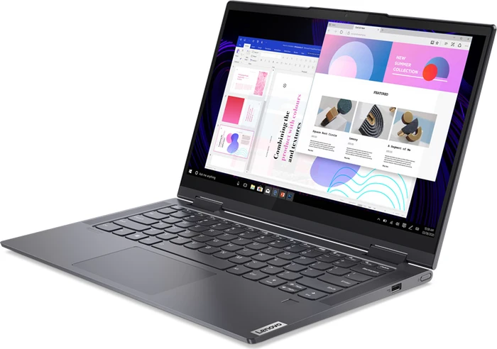 Lenovo Yoga 7 14ITL5, Slate Grey, Core i5-1135G7, 8GB RAM, 512GB SSD, DE