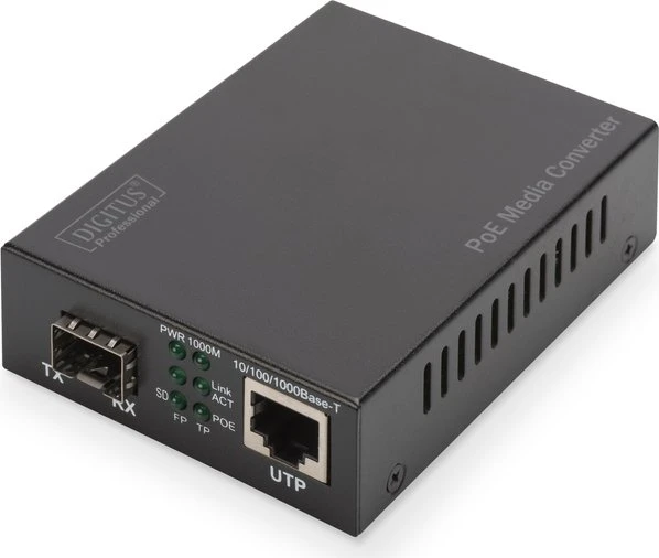 Digitus PSE, RJ-45, SFP, PoE+
