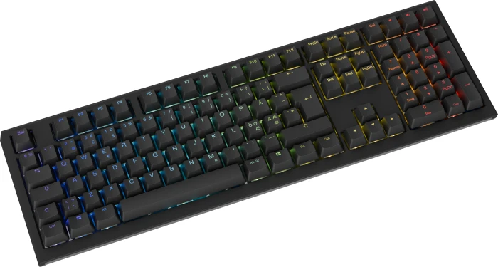 Ducky One X Wireless, schwarz, LEDs RGB, Inductive Analog Switch, USB/Bluetooth, ND