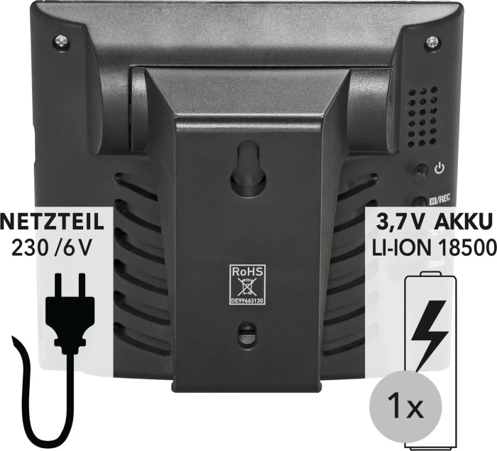 Trotec BZ30 Luftqualitätsmonitor USB-Temperaturstation, digital