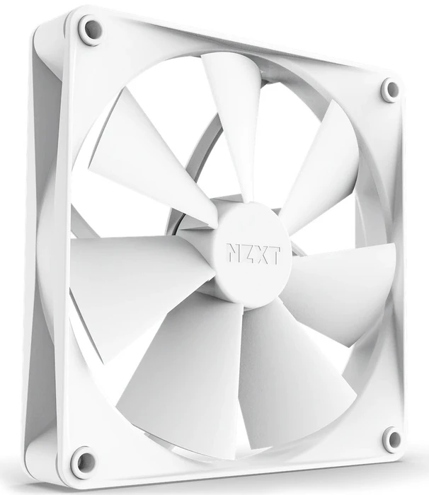 NZXT F Series F140P (2022), Matte White, weiß, 140mm