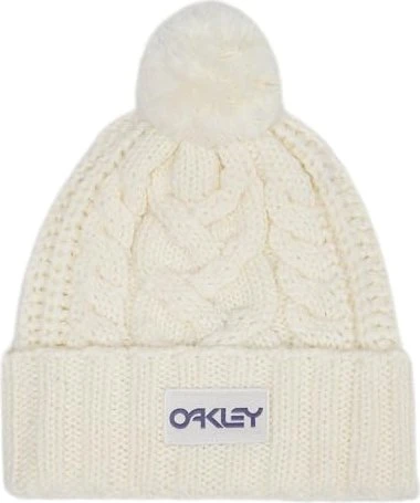 Oakley Harper Pom Beanie arctic white