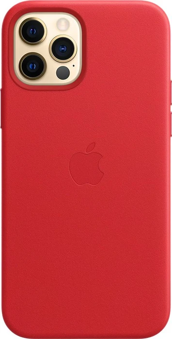 Apple Leder Case mit MagSafe für iPhone 12/12 Pro (PRODUCT)RED