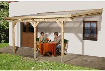 Weka 671 Terrassenüberdachung natur