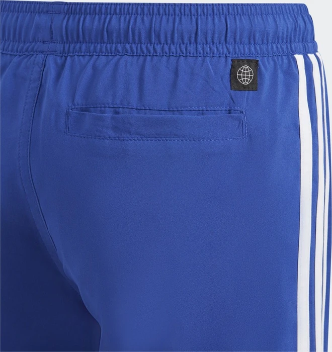 adidas 3-Streifen Badeshorts semi lucid blue/white (Junior)
