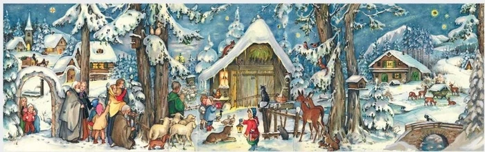 Richard Sellmer Verlag Am Stall Papier-Adventskalender Anita Rahlweß