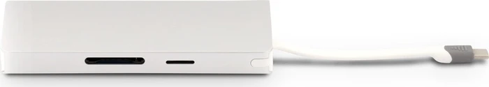 LMP USB-C Travel Dock, 9-Port, USB-C 3.0 [Stecker], silber