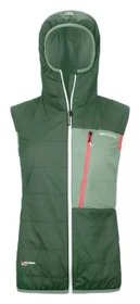 Ortovox Swisswool Piz Duan Funktionsweste green forest (Damen)