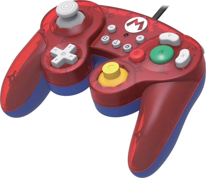 Hori Battle Pad Controller Mario Edition rot/blau (Switch)