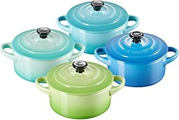 Le Creuset Mini-Cocotte Topf, 4-tlg.