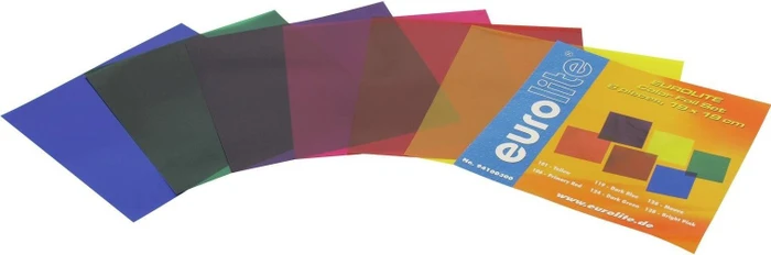 Eurolite EUROLITE Color-Foil Set 19x19cm, six colors
