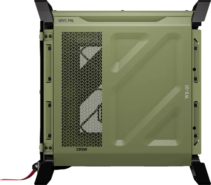 Corsair Warthog RS WX-01 Olive Drab, Glasfenster