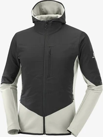 Salomon Outline Warm Hybrid Funktionsjacke black/wrought iron (Herren)