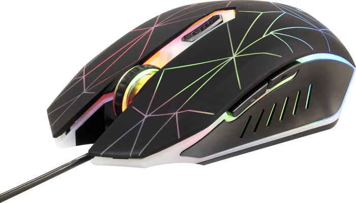 Renkforce RF-GM-120 RGB Gaming-Maus schwarz, USB