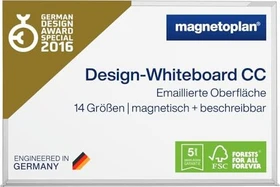 Magnetoplan Design-Whiteboard CC, weiß, 120x90cm
