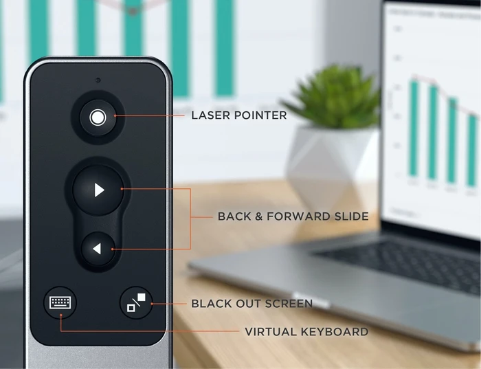 Satechi R1 Presenter Space Gray, Bluetooth (ST-BTPR1M) – Bild 6