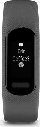 Garmin vivosmart 5 L Aktivitäts-Tracker slate grey