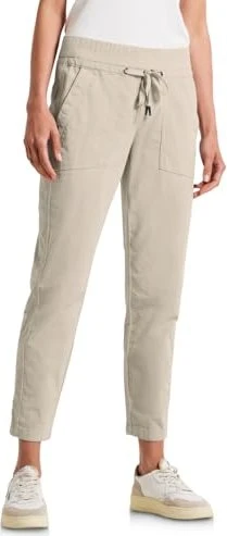 Street One Loose Fit Cord Hose malted beige (Damen)