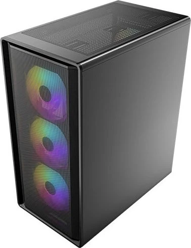 Antec P6 Neo ARGB, schwarz, Glasfenster