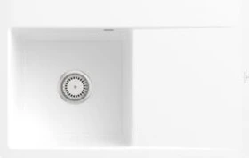 Villeroy & Boch Subway Style 45 Flat flächenbündig Becken links white alpin