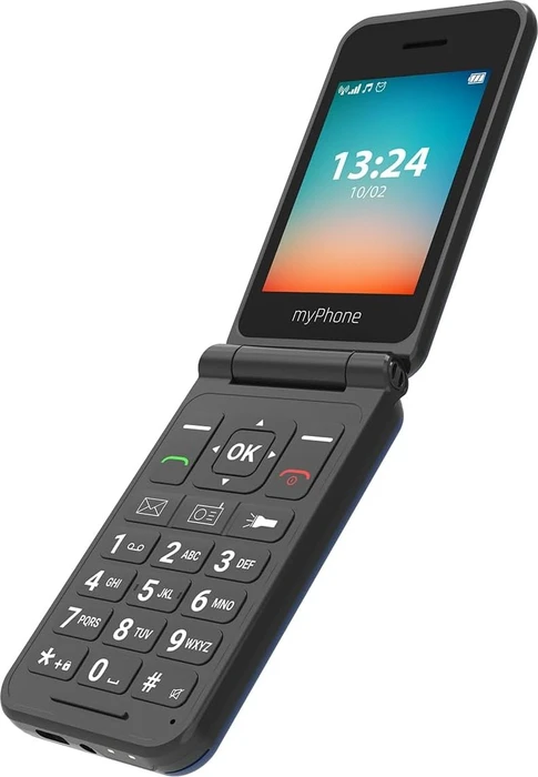 myPhone Flip LTE schwarz/blau