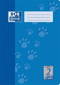 Oxford Schulheft, A4, Lineatur 2, blau, 16 Blatt