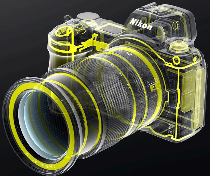 Nikon Z 7II mit Objektiv Z 24-70mm 4.0 S