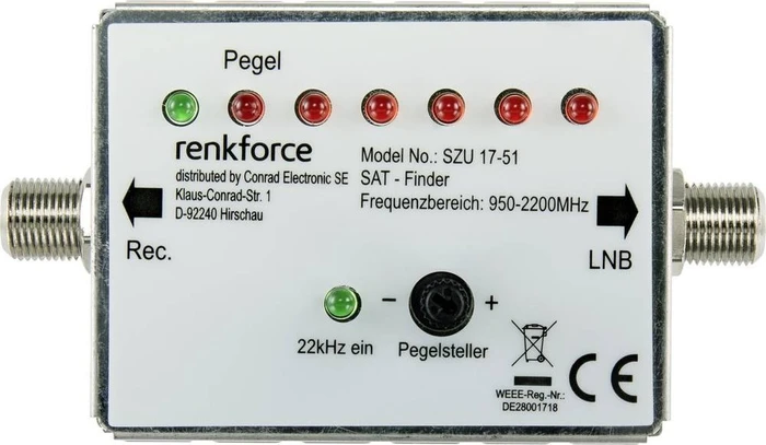 Renkforce SAT Finder SZU 17-51