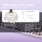 Wobkey Rainy 75 Pro, violett, LEDs RGB, Kailh Cocoa, USB/Bluetooth, US Vorschaubild