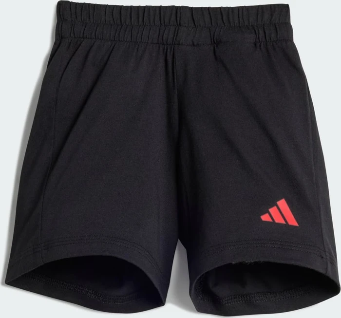 adidas Essentials 3-Streifen Set pure ruby/black (Junior)