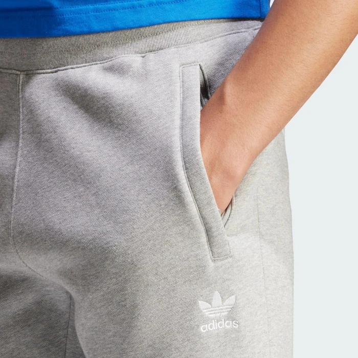 adidas Trefoil Essentials Trainingshose lang medium grey heather (Herren)