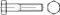 Toolcraft DIN 931 Sechskantschraube Vorschaubild