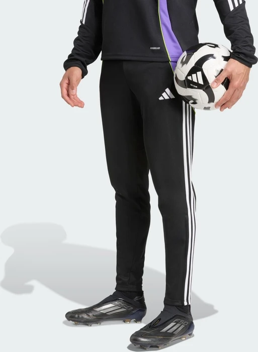 adidas Tiro 24 Slim Trainingshose lang black/purple rush (Herren)