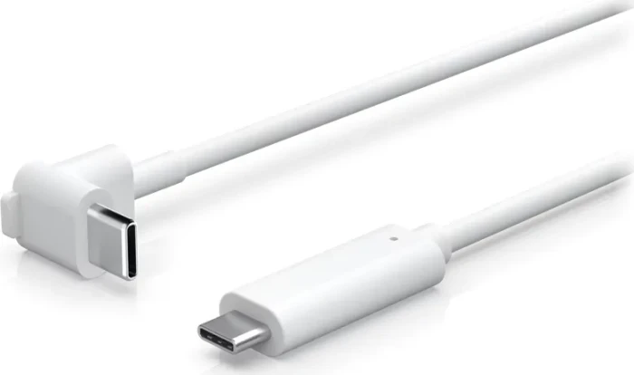 Ubiquiti Instant Camera PoE auf USB-C Kabel, USB-C [Stecker] auf USB-C [Stecker], 90° gewinkelt, 4.5m