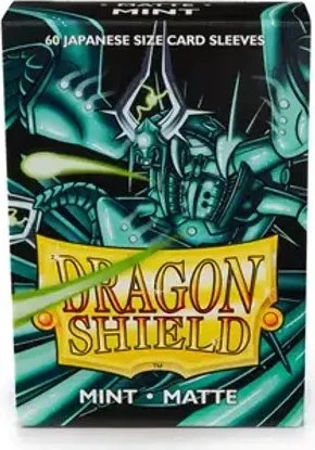 Dragon Shield Matte Sleeves Japanese mint, 60 Stück