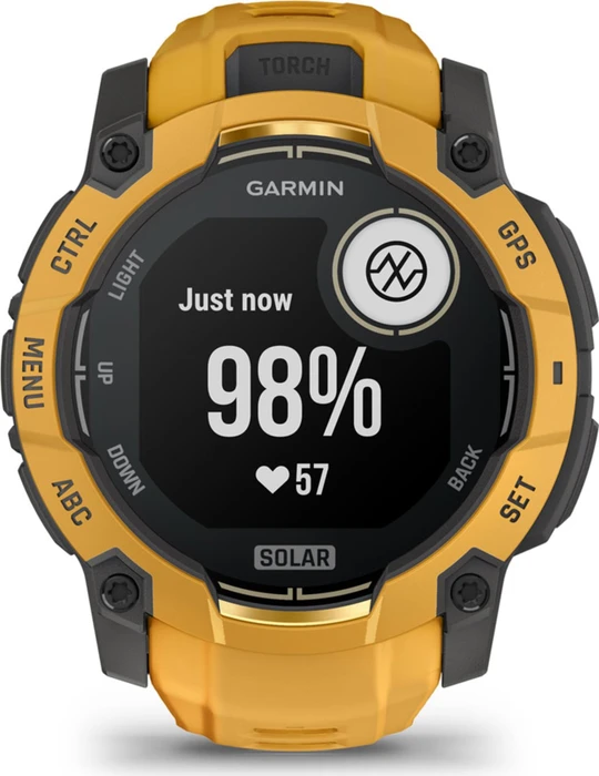 Garmin Instinct 3 Solar 50mm sunburst/grey