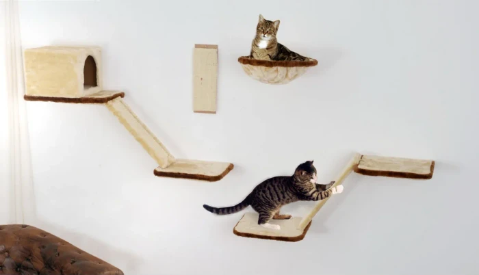 Silvio Design Katzen-Kletterwand 8-teilig (5950202008)