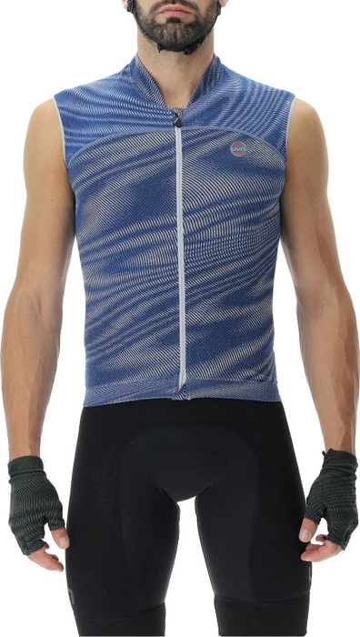 UYN Wave Trikot ärmellos vibrant blue (Herren)