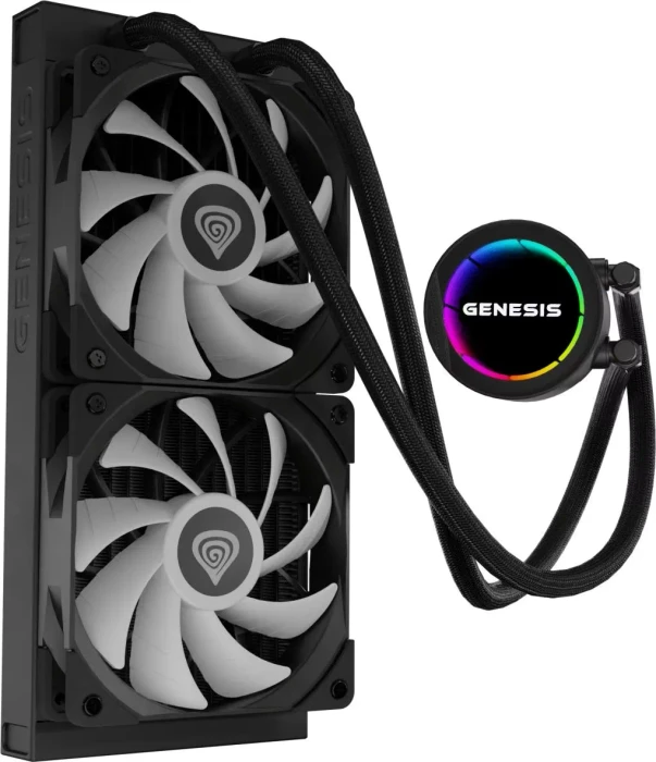 Genesis Hydria 240 ARGB, schwarz