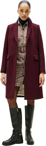 Tommy Hilfiger Kaschmir Mantel deep burgundy (Damen)