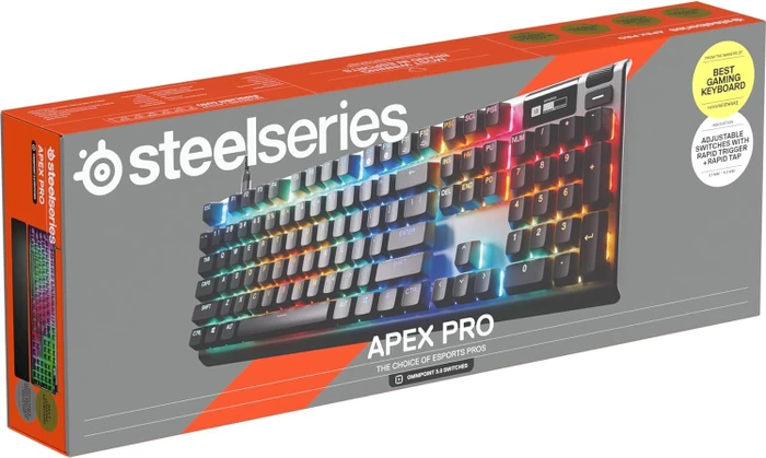SteelSeries Apex Pro Gen 3, OmniPoint 3.0, USB, DE