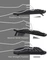 Perixx Periduo 605 Wireless Ergonomic Split Keyboard and Vertical Mouse Combo schwarz, USB, UK Vorschaubild