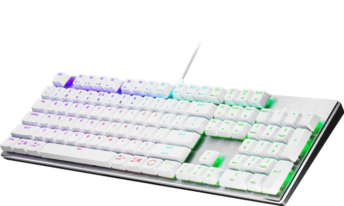 Cooler Master SK652, weiß, LEDs RGB, TTC LOW PROFILE RGB BROWN, USB, US