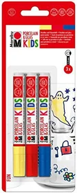 Marabu Kids Porzellan & Glas Farben Set 3 Stück