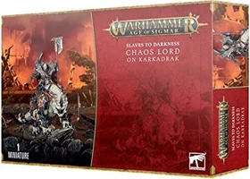 Games Workshop Warhammer Age of Sigmar - Slaves to Darkness - Chaos Lord on Karkadrak