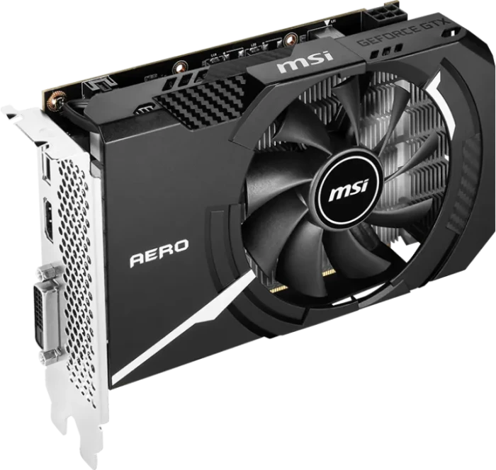 MSI GeForce GTX 1650 D6 Aero ITX OCV3, 4GB GDDR6, DVI, HDMI, DP