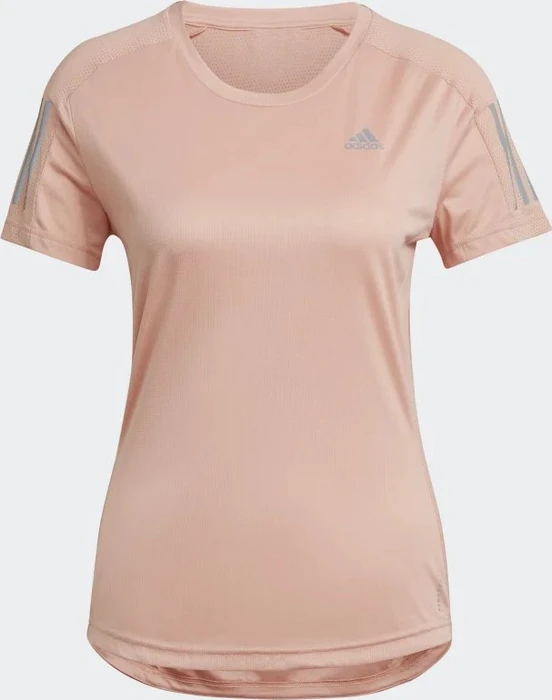 adidas Own The Run Laufshirt kurzarm ambient blush (Damen)