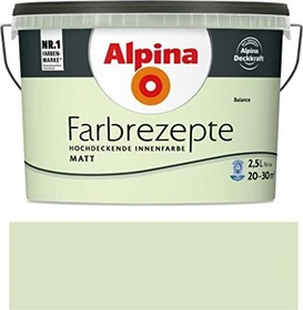 Alpina Farben Farbrezepte Innenfarbe balance matt, 2.5l